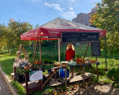 Zeleninový stánek "aktuálně"
